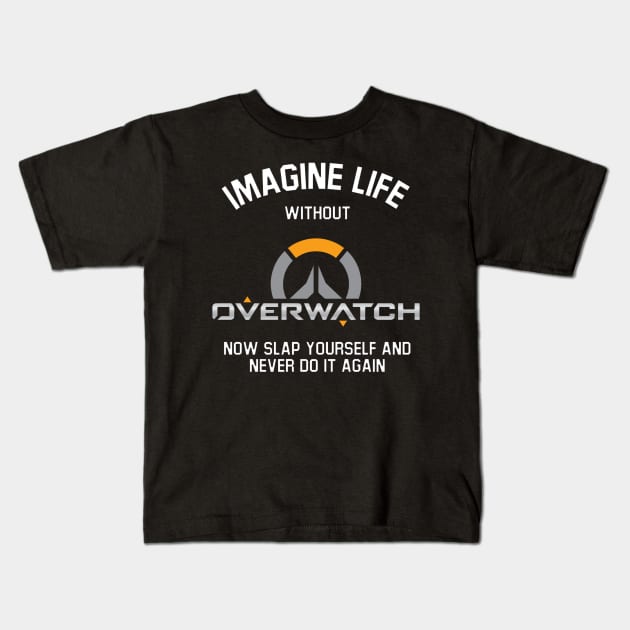 overwatch Kids T-Shirt by mauramadhan